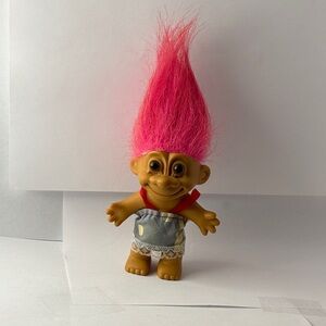 Pink-Haired Troll Doll Kids Toy - Classic Collectible